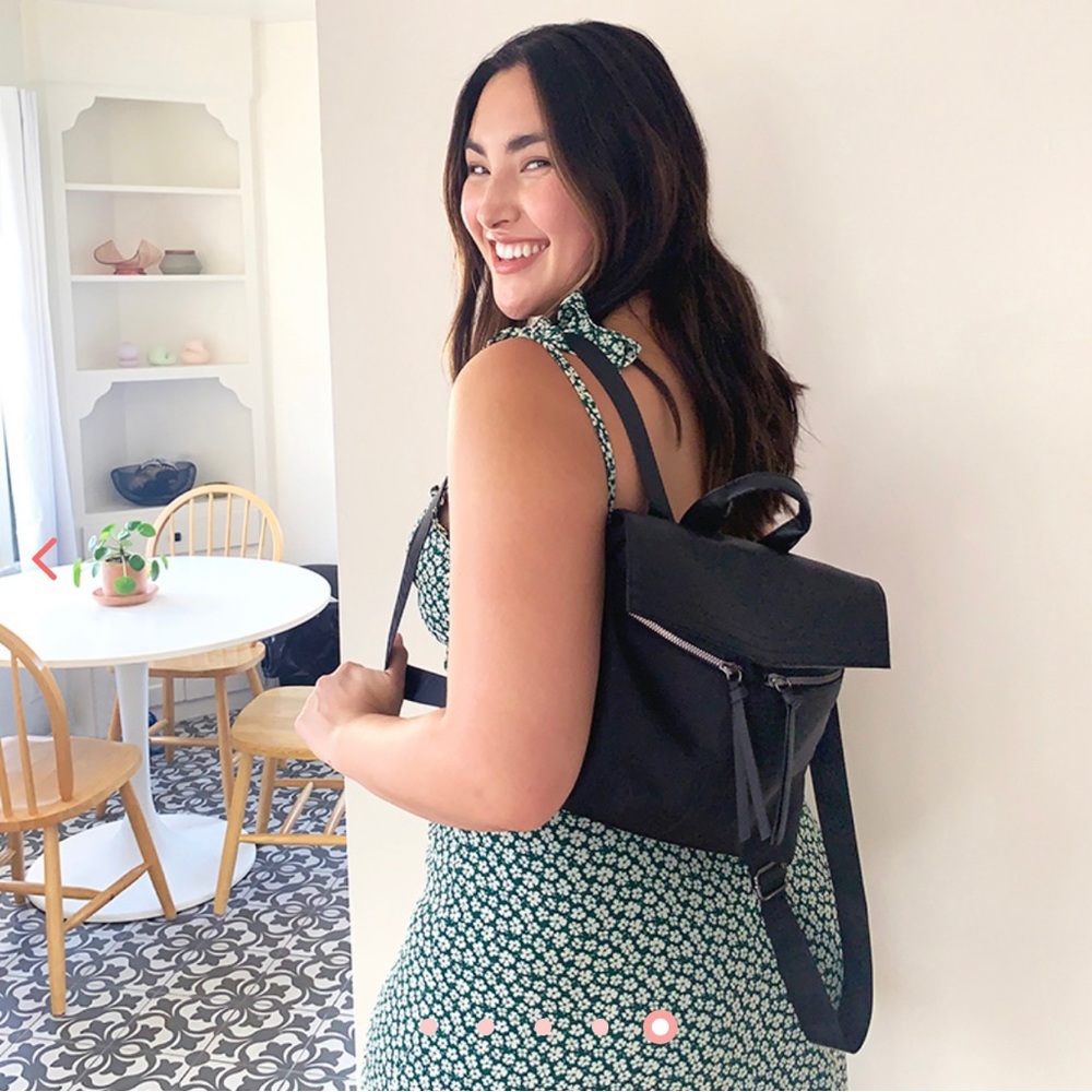 Botkier Black Trigger Backpack Nwot - image 1